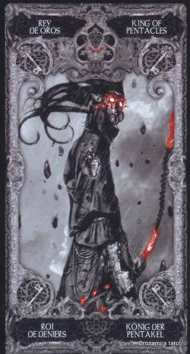 King of Pentacles — XIII Tarot by Nekro