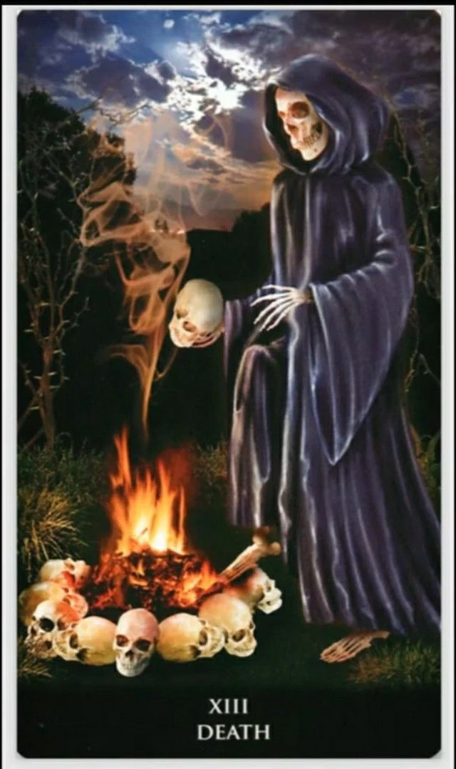 Death - New Babylonian Tarot - Roxana Paul