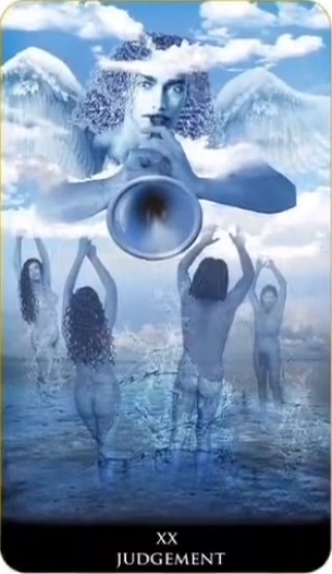 Judgment - New Babylonian Tarot - Roxana Paul