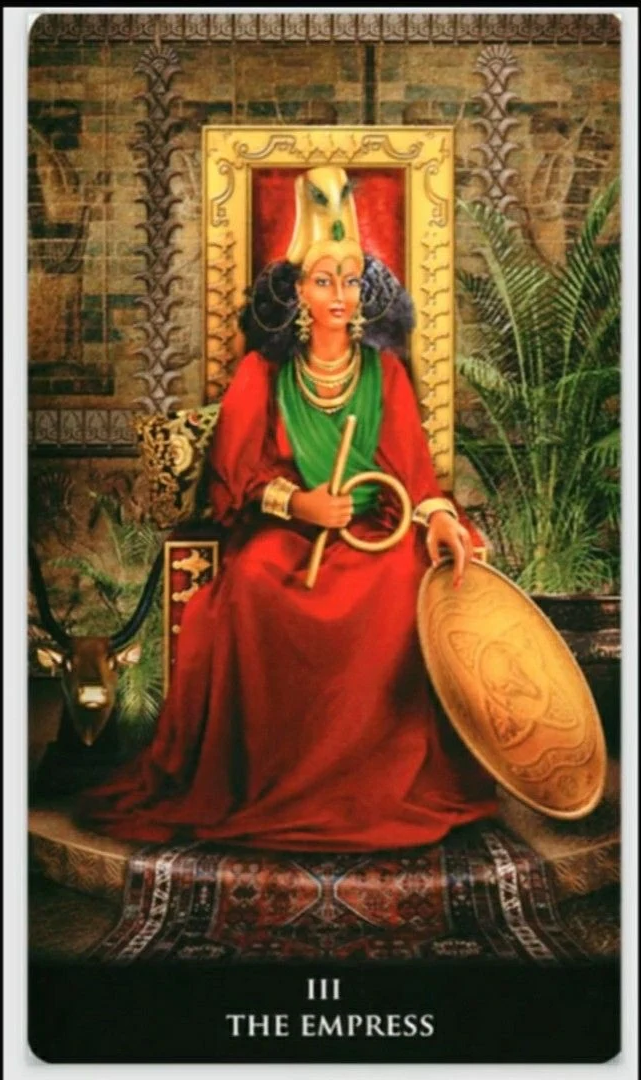 The Empress - New Babylonian Tarot - Roxana Paul