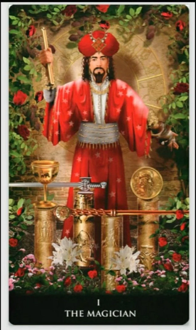 The Magician - New Babylonian Tarot - Roxana Paul