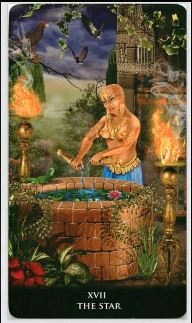 The Star - New Babylonian Tarot - Roxana Paul