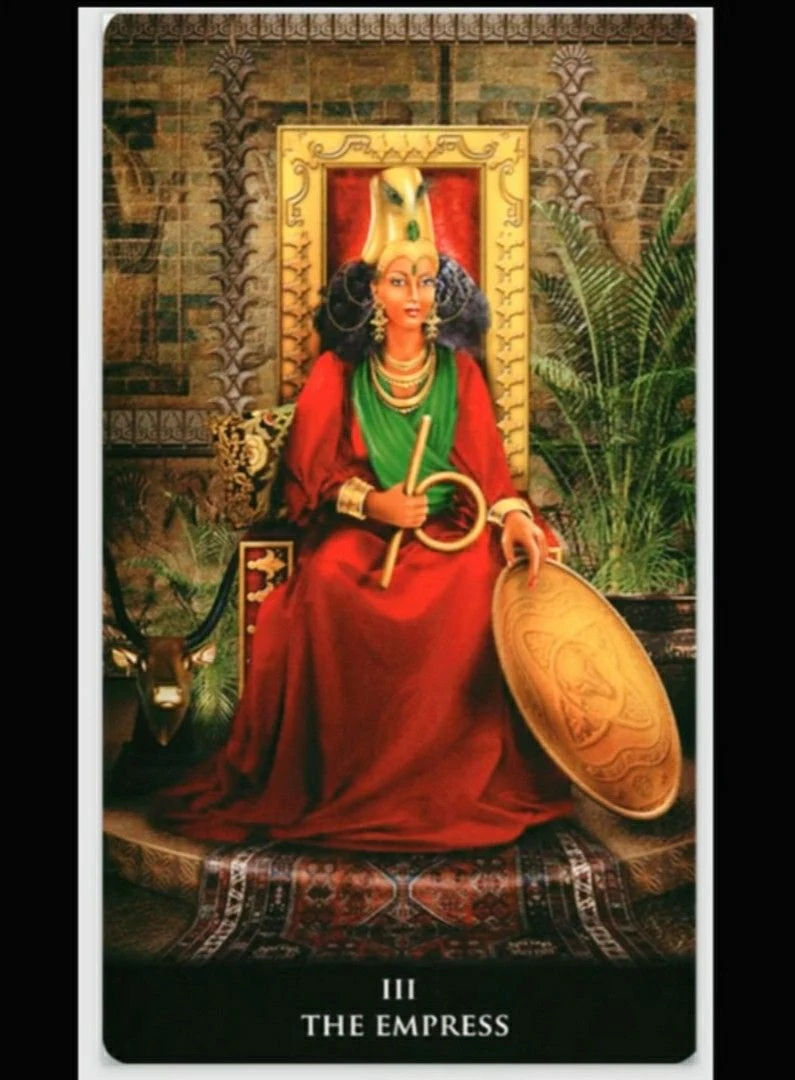The Empress - New Babylonian Tarot - Roxana Paul