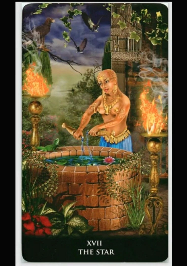 The Star - New Babylonian Tarot - Roxana Paul