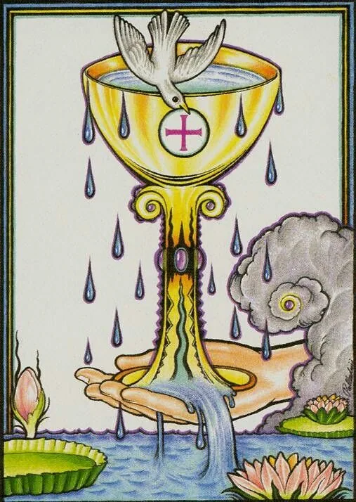 Ace of Cups - New Palladini Tarot - Tarot Deck by David Palladini