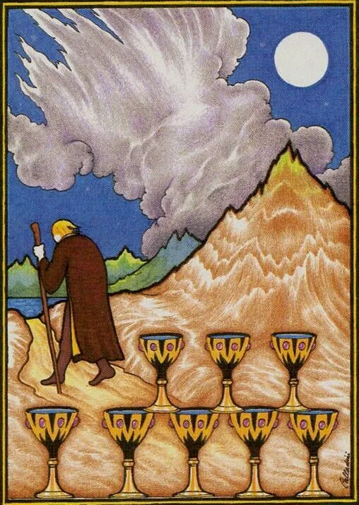 Eight of Cups - New Palladini Tarot - Tarot Deck by David Palladini