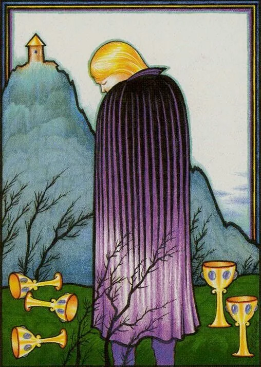 Five of Cups - New Palladini Tarot - Tarot Deck by David Palladini Five of Cups - New Palladini Tarot - Tarot Deck by David Palladini