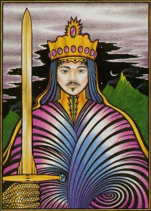 King of Swords - New Palladini Tarot - Tarot Deck by David Palladini