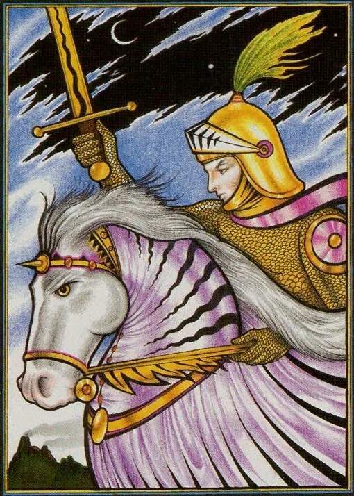 Knight of Swords - New Palladini Tarot - Tarot Deck by David Palladini