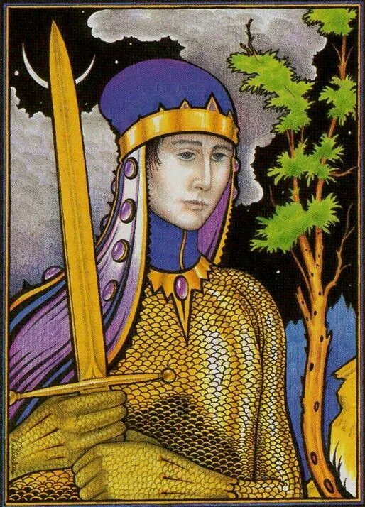 Page of Swords - New Palladini Tarot - Tarot Deck by David Palladini