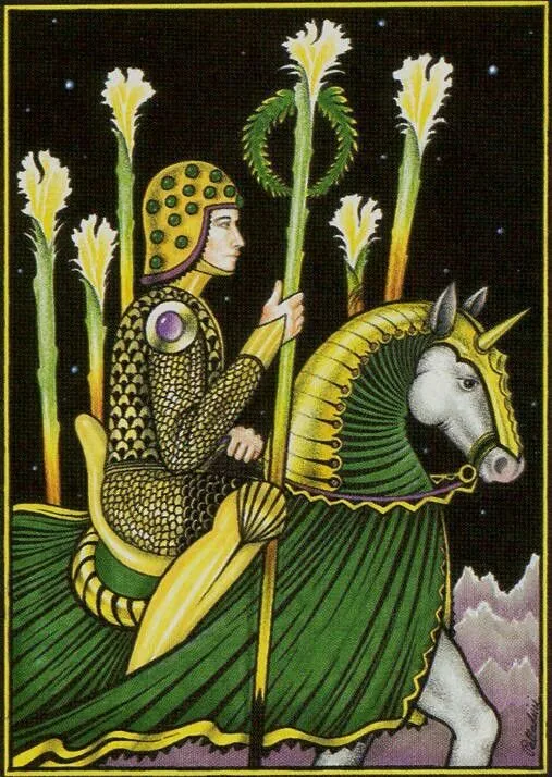 Six of Wands - New Palladini Tarot - Tarot Deck by David Palladini