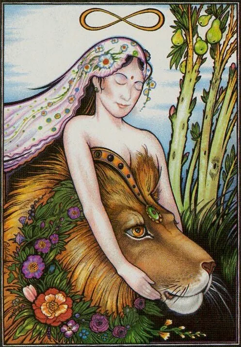 Strength - New Palladini Tarot - Tarot Deck by David Palladini