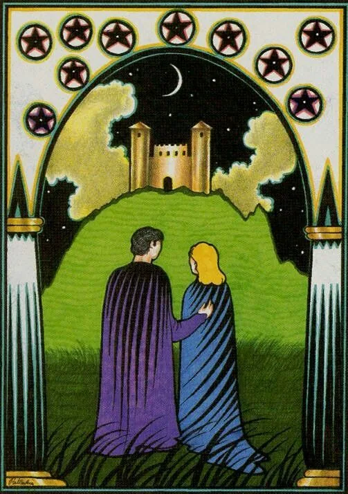 Ten of Pentacles - New Palladini Tarot - Tarot Deck by David Palladini