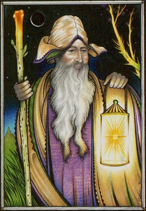 The Hermit - New Palladini Tarot - Tarot Deck by David Palladini