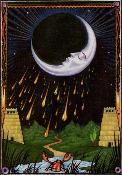 The Moon - New Palladini Tarot - Tarot Deck by David Palladini