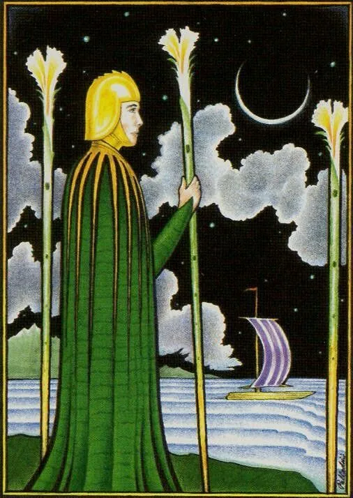 Three of Wands - New Palladini Tarot - Tarot Deck by David Palladini