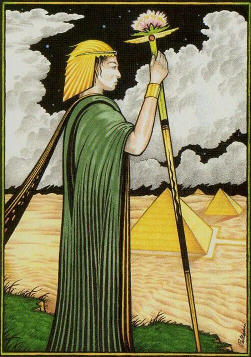 Two of Wands - New Palladini Tarot - Tarot Deck by David Palladini Two of Wands - New Palladini Tarot - Tarot Deck by David Palladini