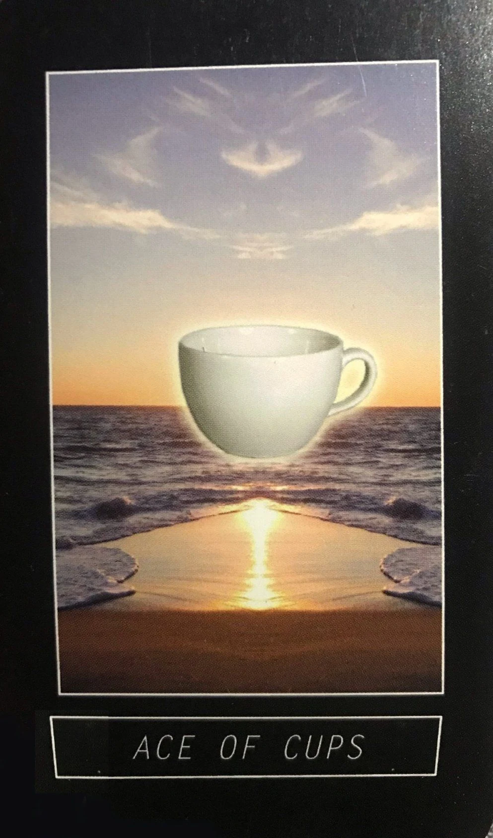 Ace of Cups - New Wave 1980s Tarot - Amanda Lee Stilwell