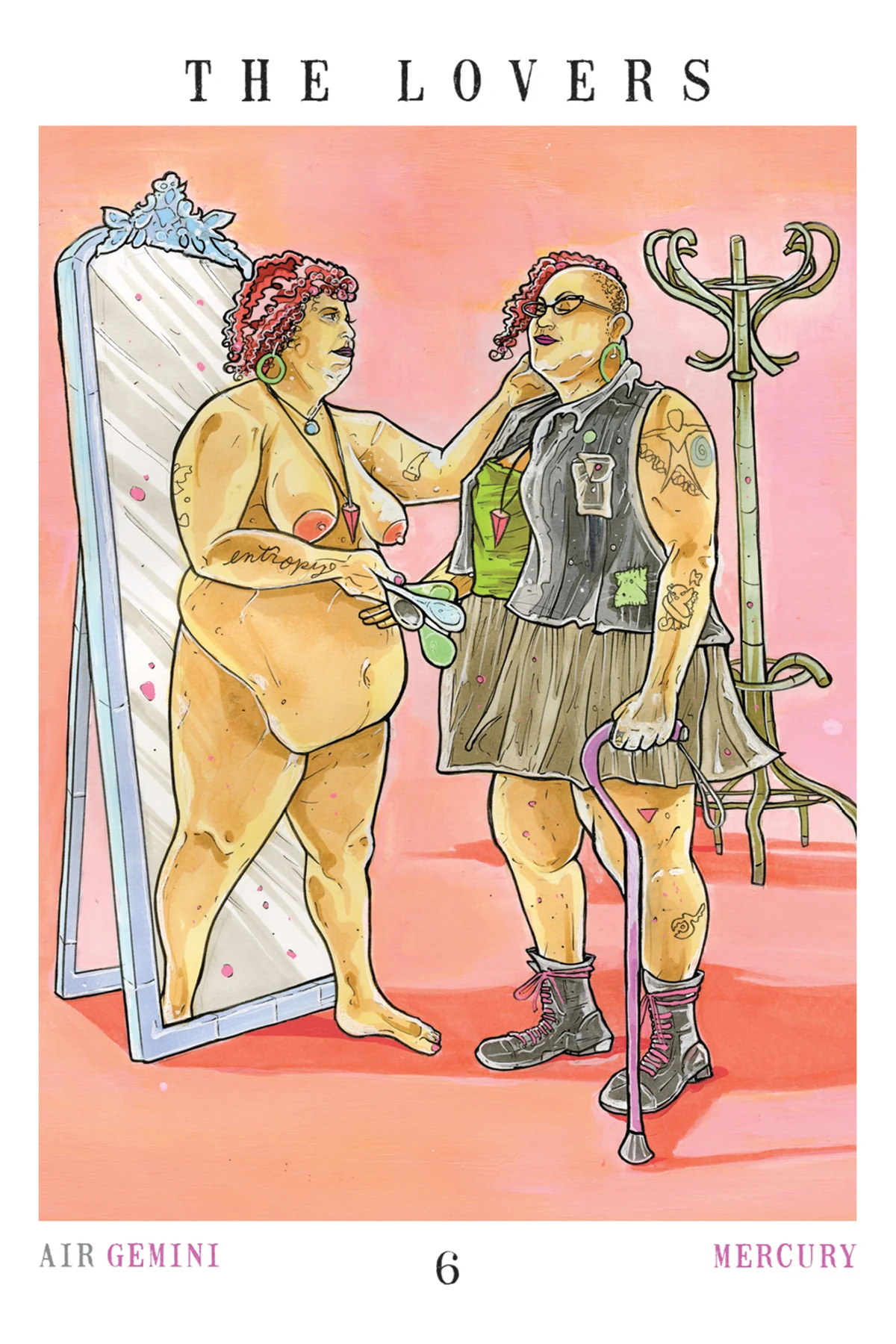The Lovers - Next World Tarot - Cristy C. Road