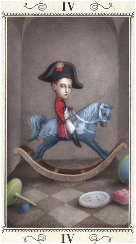 The Emperor - Nicoletta Ceccoli Tarot - Nicoletta Ceccoli