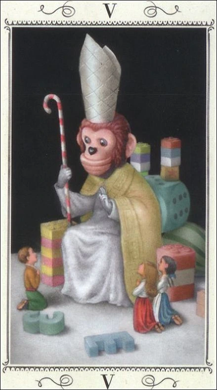 The Hierophant - Nicoletta Ceccoli Tarot - Nicoletta Ceccoli
