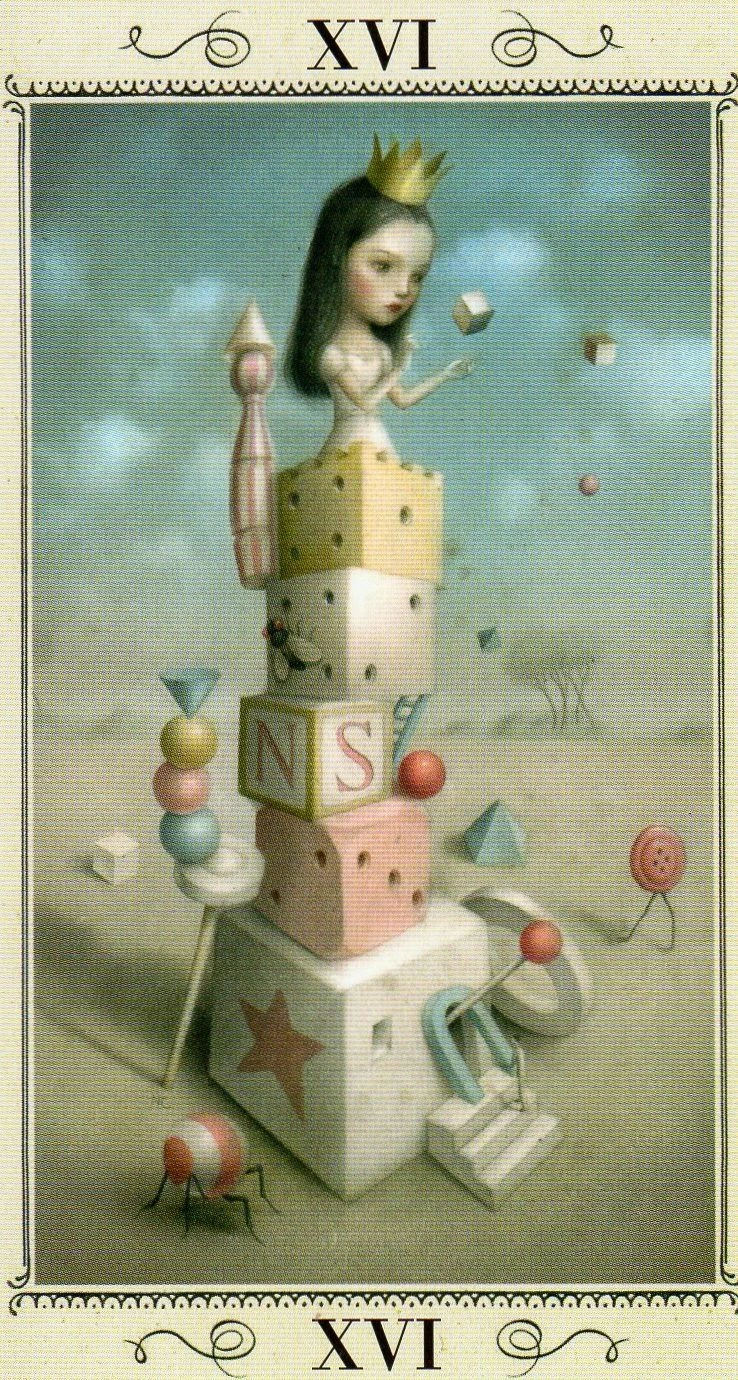 The Tower - Nicoletta Ceccoli Tarot - Nicoletta Ceccoli