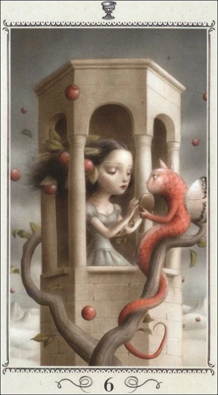 Six of Cups - Nicoletta Ceccoli Tarot - Nicoletta Ceccoli