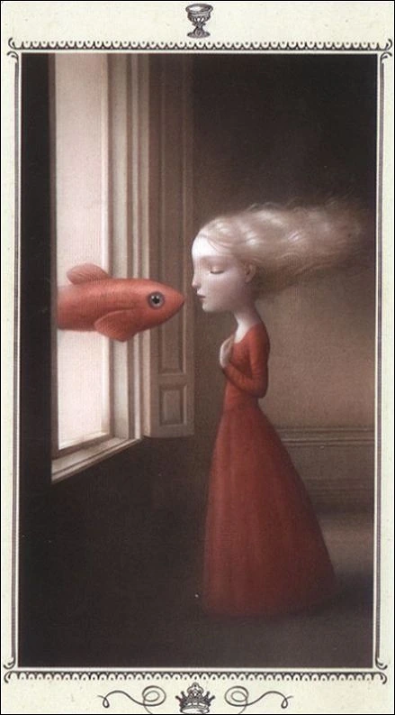 Queen of Cups - Nicoletta Ceccoli Tarot - Nicoletta Ceccoli