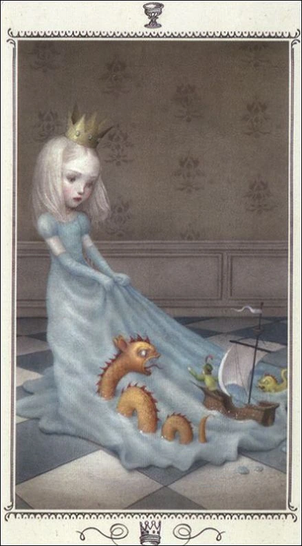 King of Cups - Nicoletta Ceccoli Tarot - Nicoletta Ceccoli