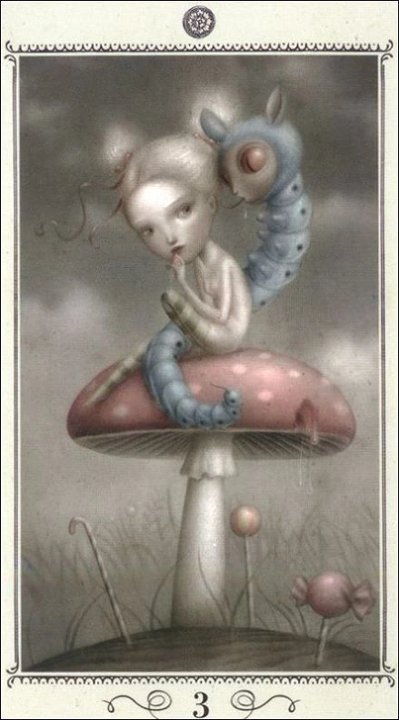 Three of Pentacles - Nicoletta Ceccoli Tarot - Nicoletta Ceccoli