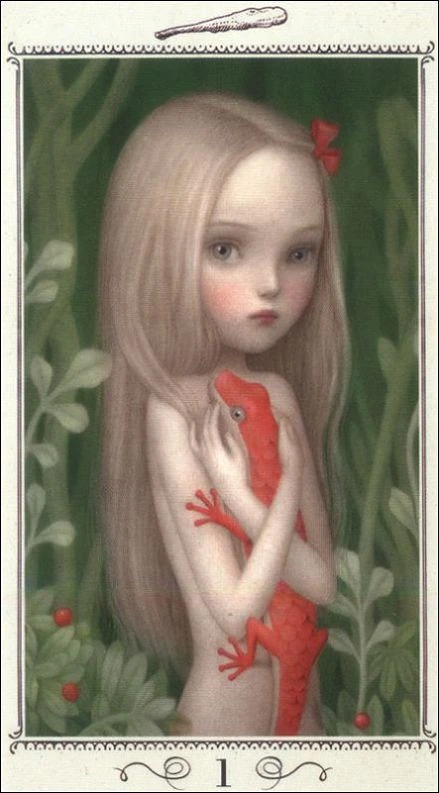 Ace of Wands - Nicoletta Ceccoli Tarot - Nicoletta Ceccoli