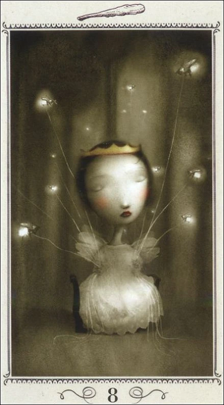 Eight of Wands - Nicoletta Ceccoli Tarot - Nicoletta Ceccoli