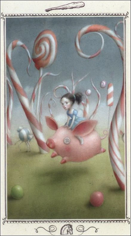 Knight of Wands - Nicoletta Ceccoli Tarot - Nicoletta Ceccoli
