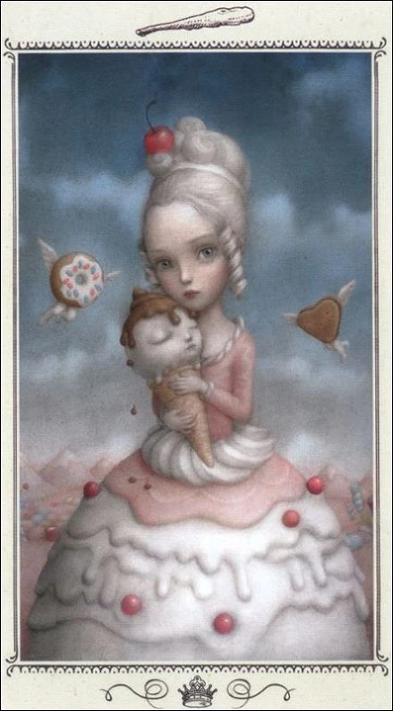 Queen of Wands - Nicoletta Ceccoli Tarot - Nicoletta Ceccoli