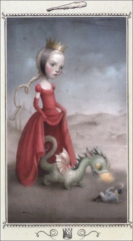 King of Wands - Nicoletta Ceccoli Tarot - Nicoletta Ceccoli