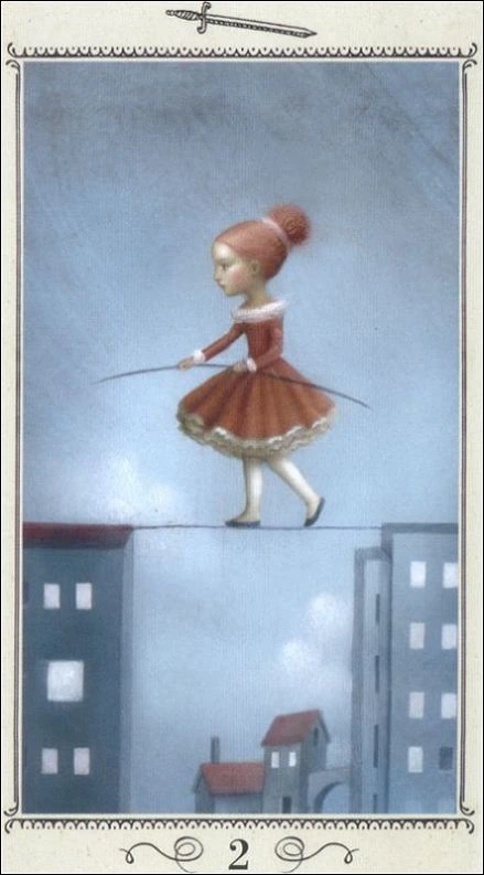 Two of Swords - Nicoletta Ceccoli Tarot - Nicoletta Ceccoli