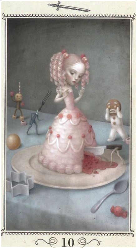 Ten of Swords - Nicoletta Ceccoli Tarot - Nicoletta Ceccoli