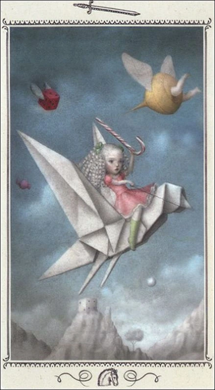 Knight of Swords - Nicoletta Ceccoli Tarot - Nicoletta Ceccoli
