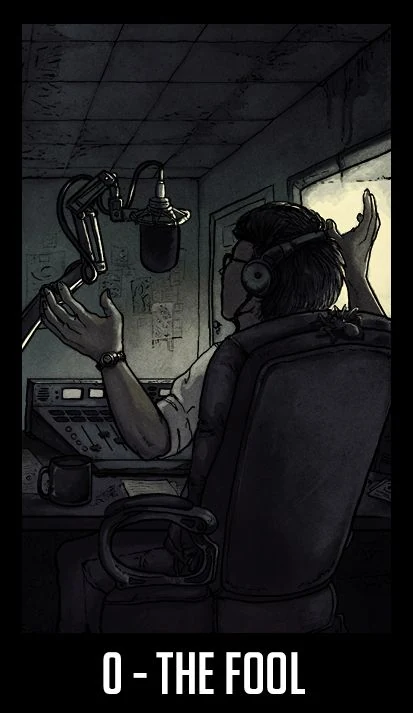 The Fool - Welcome to Night Vale Tarot - Jay Holloway