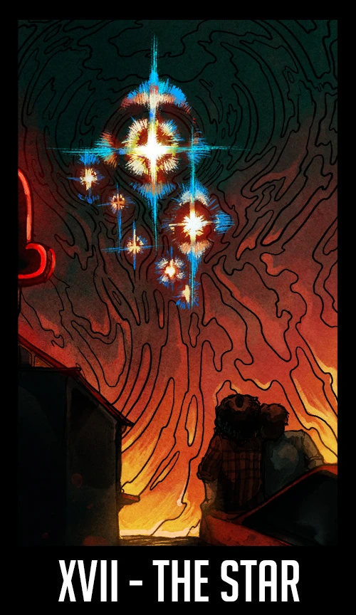 The Star — Welcome to Night Vale Tarot by Jay Holloway
