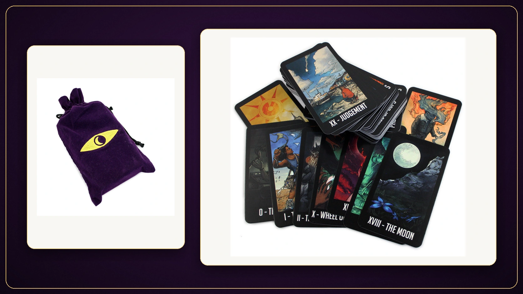 Welcome to Night Vale Tarot deck review video cover