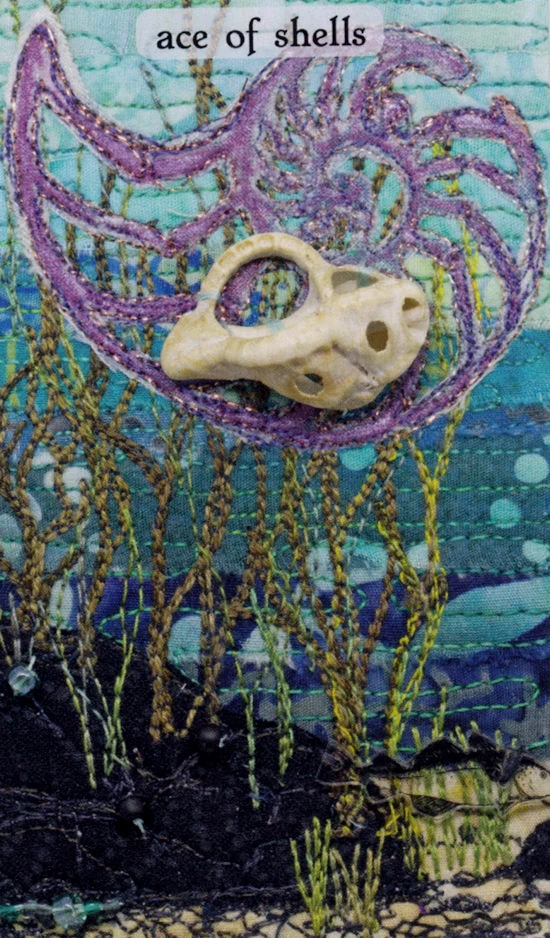 Shells · What needs protection? from Tarot of the North Atlantic by Lee Thomson