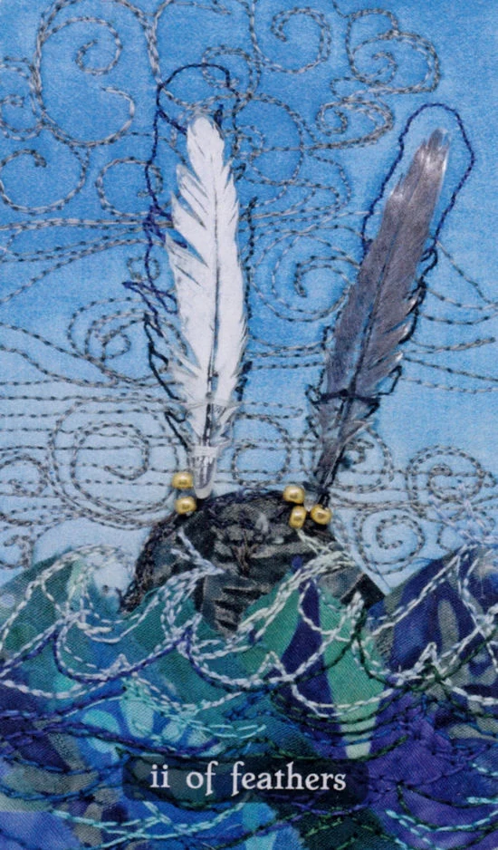 II of Feathers - Tarot of the North Atlantic - Lee Thomson