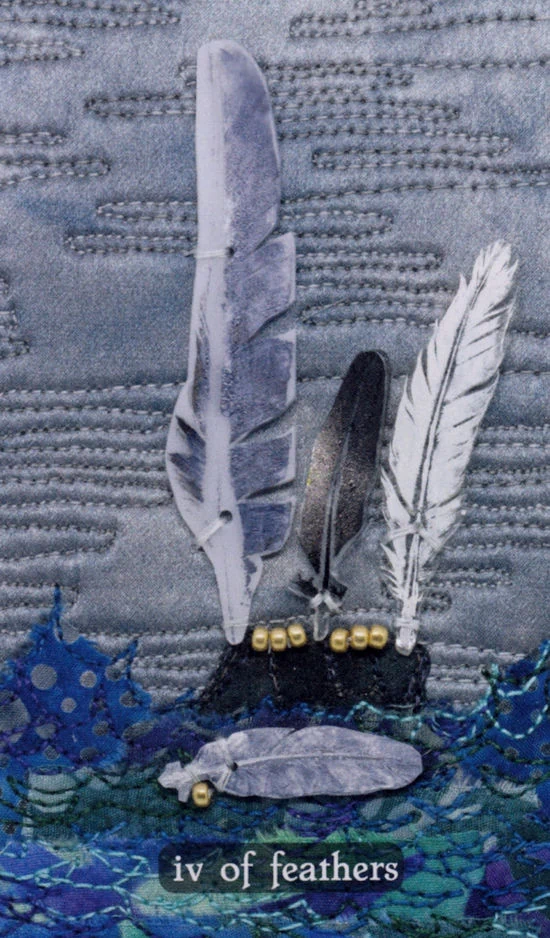 IV of Feathers - Tarot of the North Atlantic - Lee Thomson