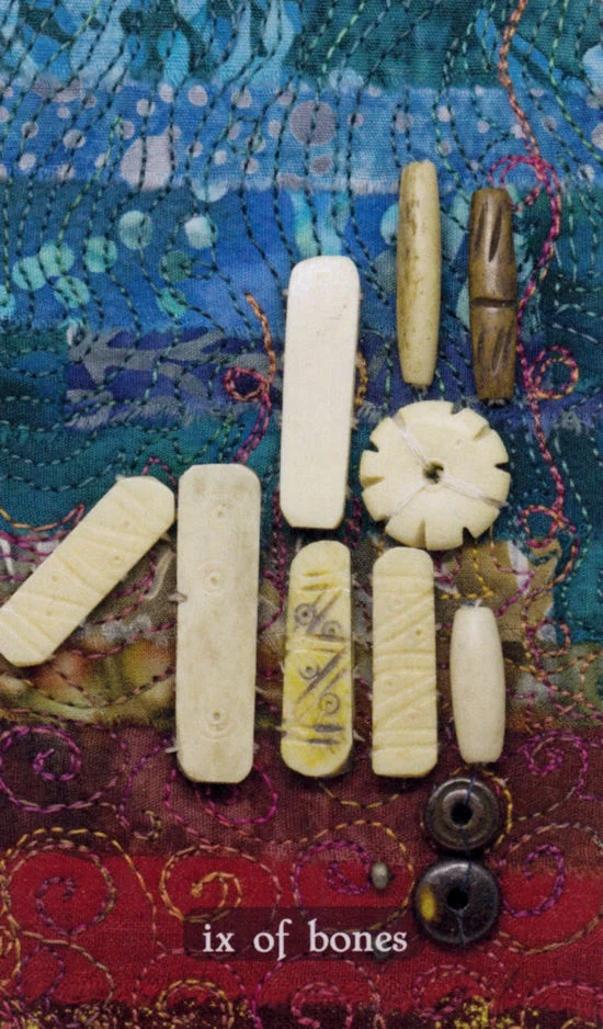 IX of Bones - Tarot of the North Atlantic - Lee Thomson