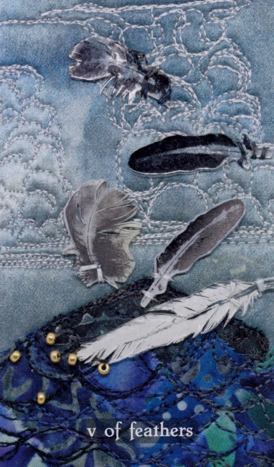 V of Feathers - Tarot of the North Atlantic - Lee Thomson