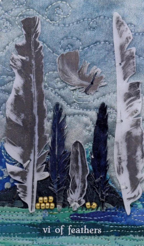 VI of Feathers - Tarot of the North Atlantic - Lee Thomson