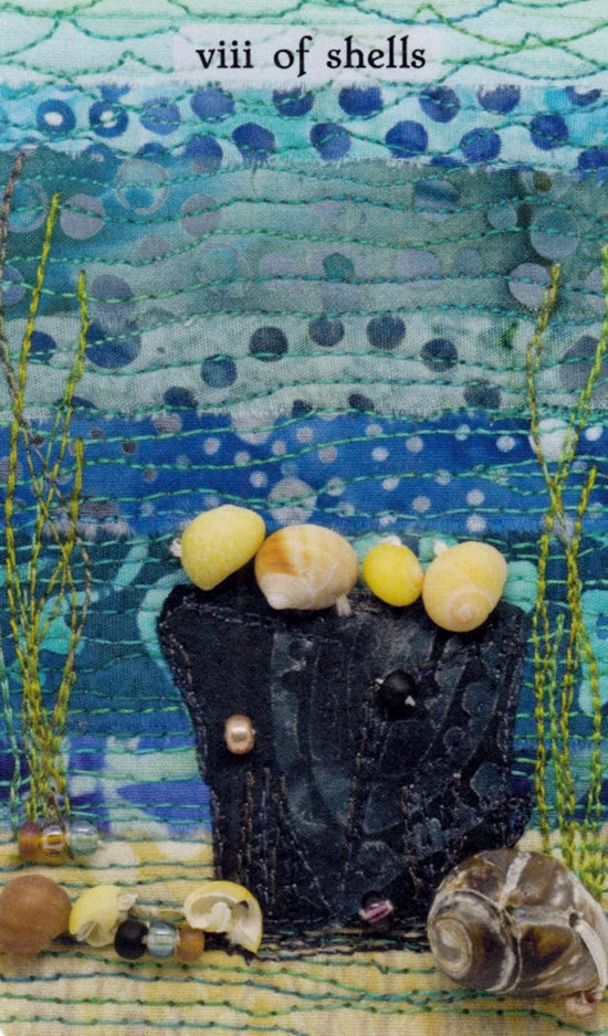 VIII of Shells - Tarot of the North Atlantic - Lee Thomson