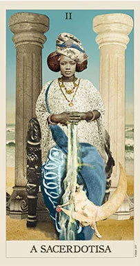 A Sacerdotisa - Nosotras Tarot - Tarot Deck by Elisa Riemer and Paula Mariá Riemer