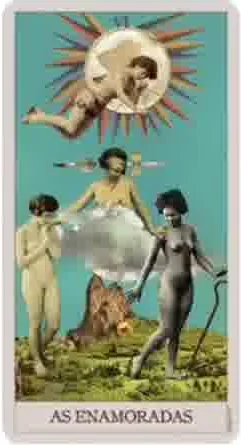 As Enamoradas - Nosotras Tarot - Tarot Deck by Elisa Riemer and Paula Mariá Riemer